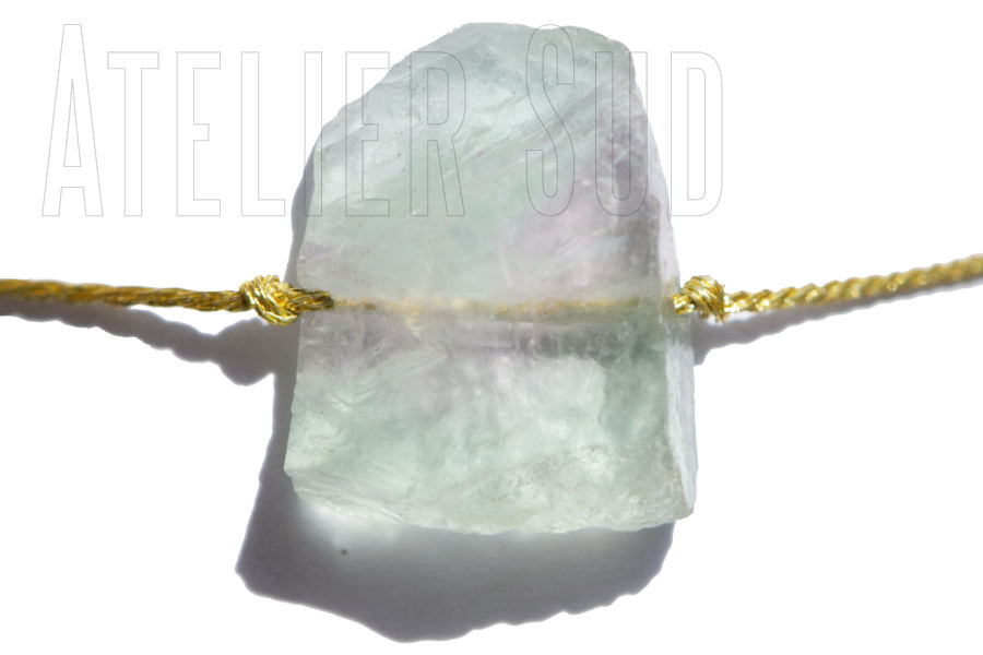 handgemaakte armband fita edelsteen aqua fluoriet