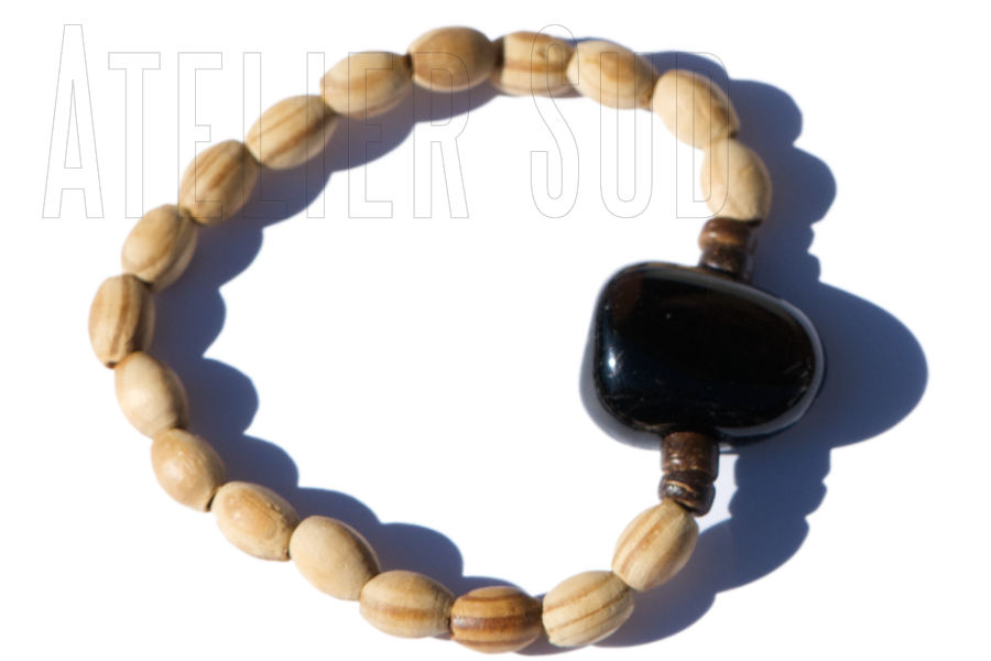 handgemaakte armband suzi smokey kwarts