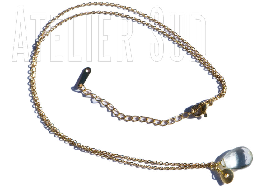 handgemaakte ketting ivy groene amethist
