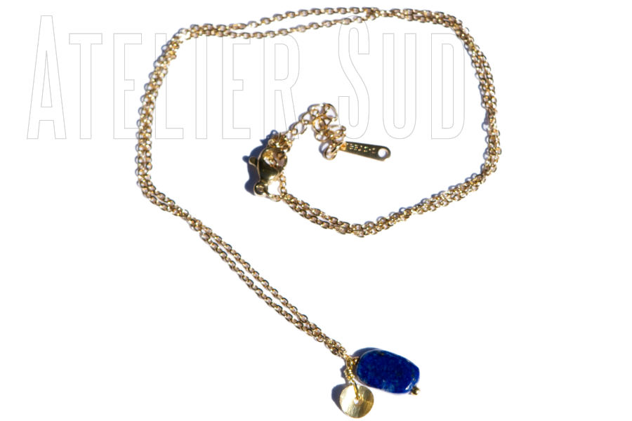 Ivy Lapis Lazuli handgemaakte ketting